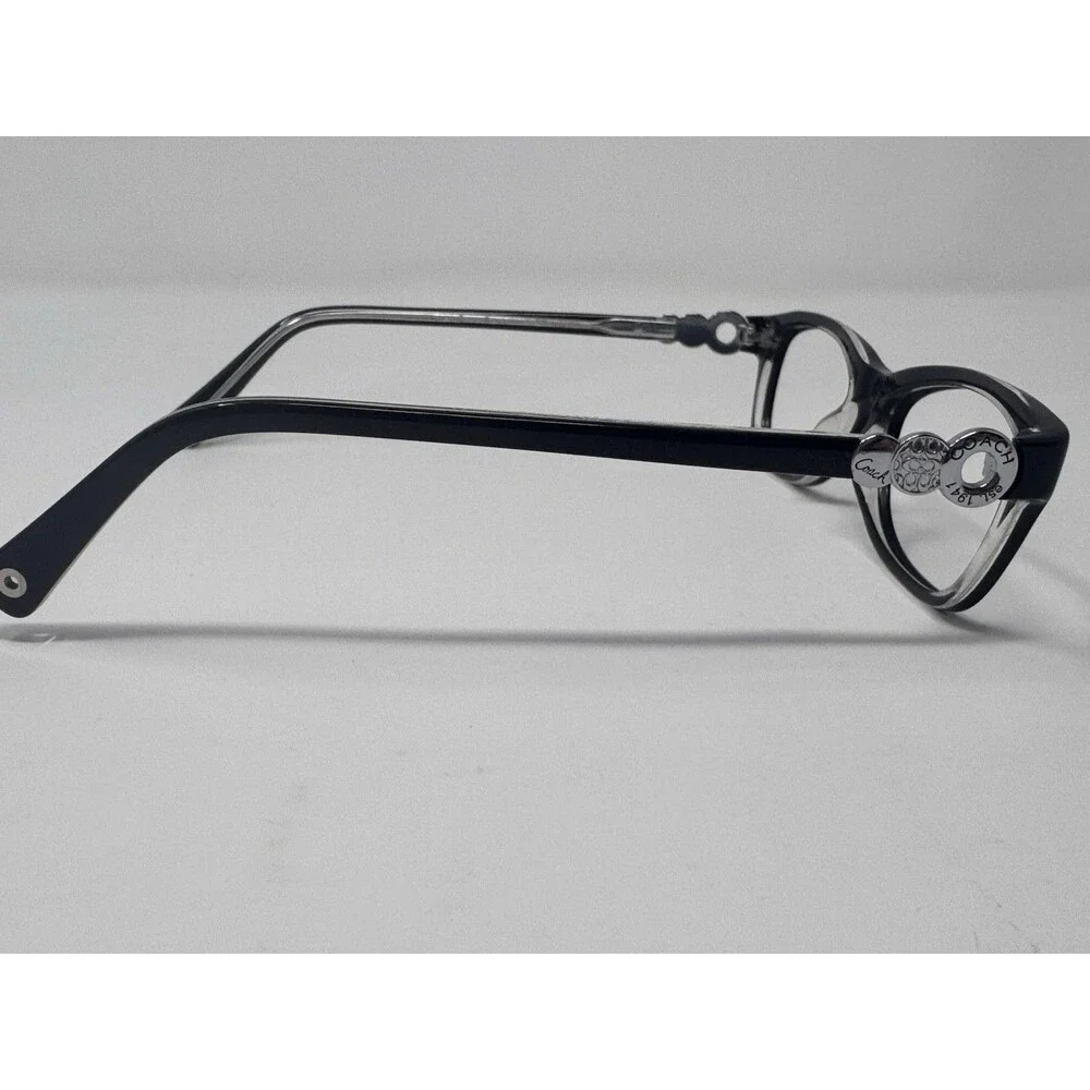 Coach Eyeglass Frames HC6014T Elise 48-15-135 Black/Crystal 5048